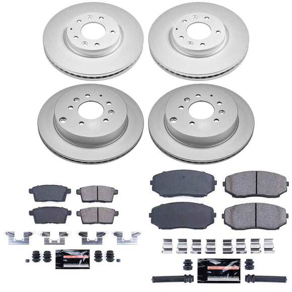 Z23 Daily Driver Premium Carbon-Fiber Ceramic Brake Pad and Fully Coated Rotor K