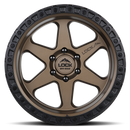 17x9 Lock Off-Road Olympus Matte Bronze Black Ring 6x135 ET-35 Wheel Rim