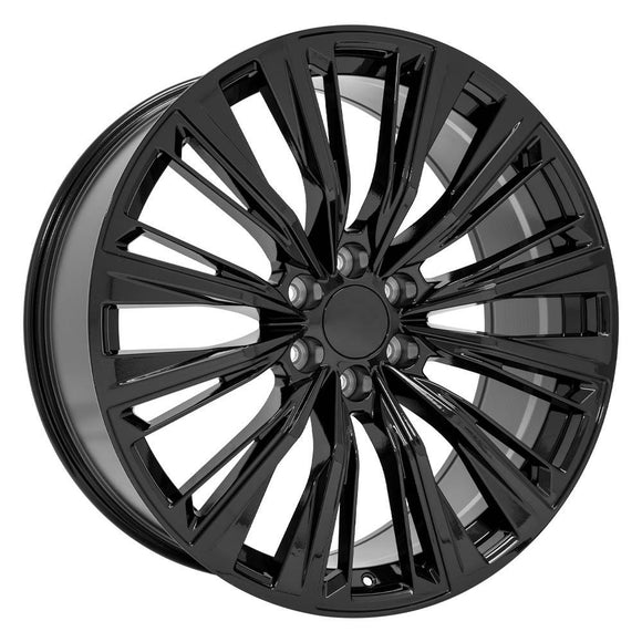 24" Replica CA93 fits Cadillac Escalade 24x10 Gloss Black