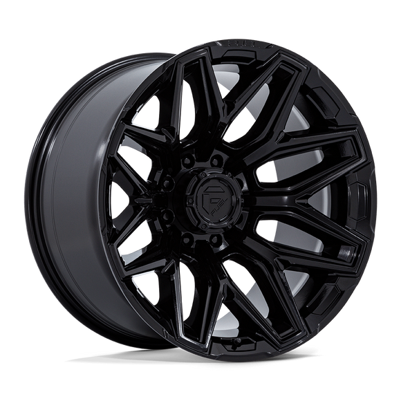 20x9 Fuel Off-Road Flux Gloss Black 6x139.7 ET20 CB106.1 Wheel Rim