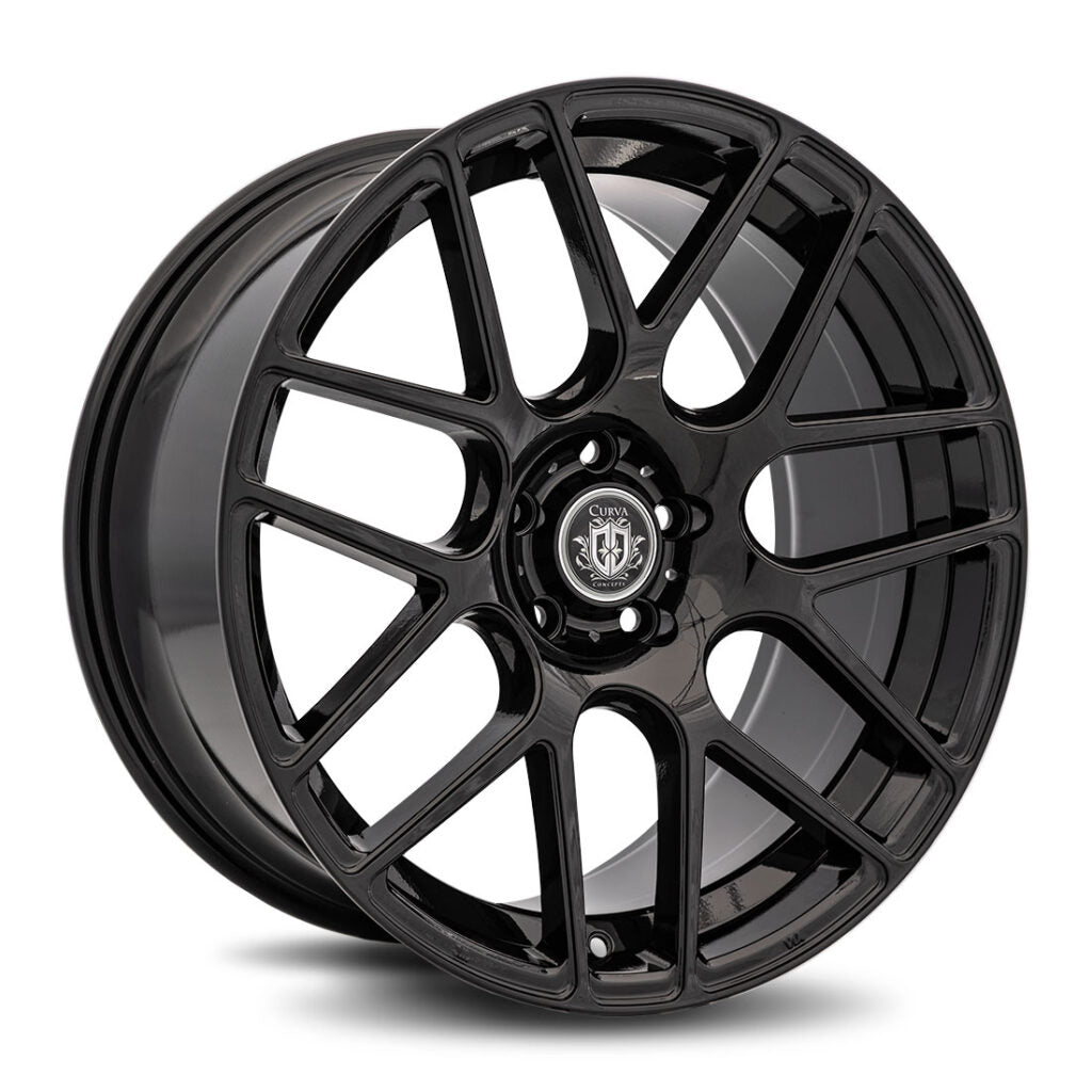 20x9.5 Curva C7 Gloss Black 5x114.3 ET40 wheel/rim