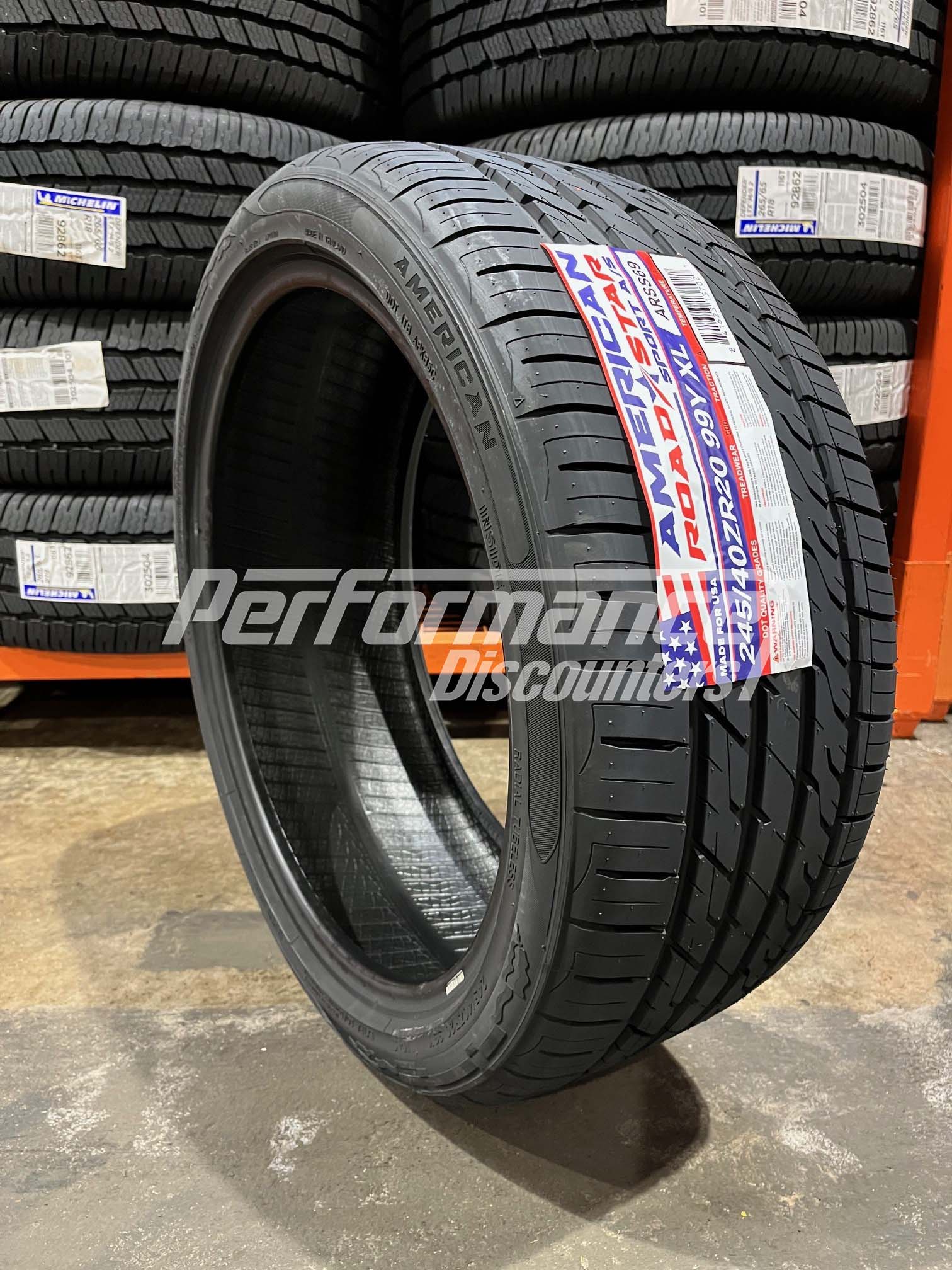 American Roadstar Sport A/S Tire(s) 245/40R20 99Y SL BSW 245 40 20 2454020