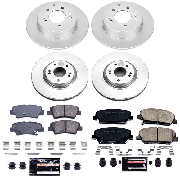 Z23 Daily Driver Premium Carbon-Fiber Ceramic Brake Pad and Fully Coated Rotor K