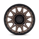 15x7 Fuel Off-Road FV866 Piston UTV Matte Bronze Black Lip 4x156 ET38 Wheel