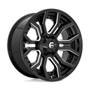 20x9 Fuel Off-Road D711 Rage Gloss Black Milled 6x135 ET1 CB106.1 Wheel Rim