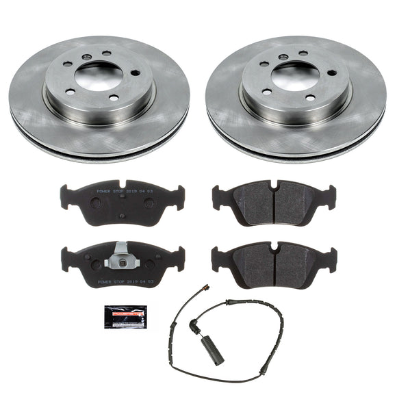 PowerStop Track Day Spec High-Performance Brake Pad and Rotor Kit