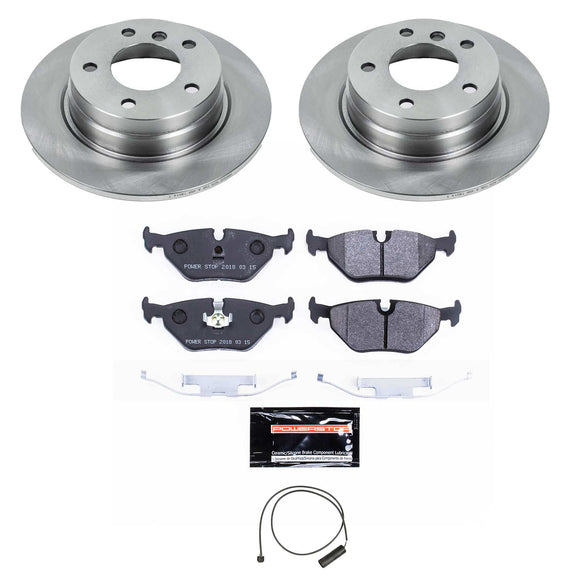 PowerStop Track Day Spec High-Performance Brake Pad and Rotor Kit
