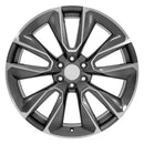 24" Replica Wheel CV32 Fits Chevrolet Silverado 1500 24x10 Gunmetal Wheel