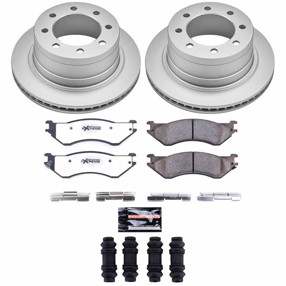Z36 Truck & Tow Premium Carbon-Fiber Ceramic Brake Pad and Fully Coated Rotor Ki