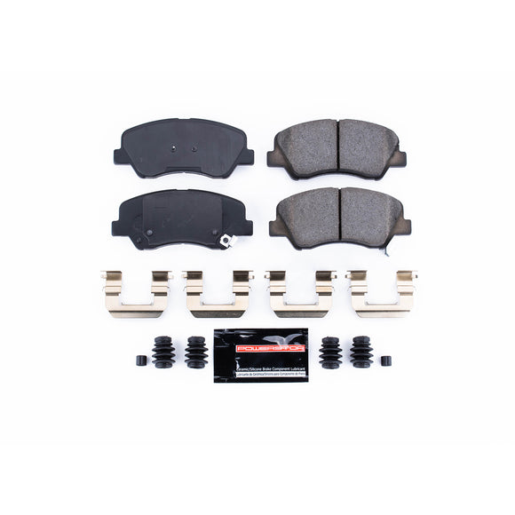 PowerStop Z23 Evolution Sport Carbon-Fiber Brake Pads With Hardware