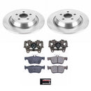 PowerStop OE Stock Replacement Low-Dust Ceramic Brake Pad, Rotor and Caliper Kit