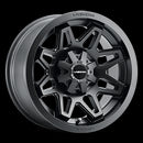 12x7 Vision 416 ATV Matte Black 4x136 ET2.5 Wheel Rim-1