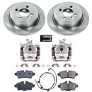 PowerStop OE Stock Replacement Low-Dust Ceramic Brake Pad, Rotor and Caliper Kit