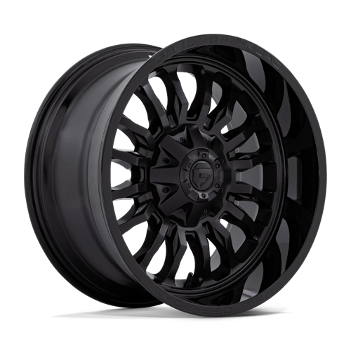 20x10 Fuel Off-Road D796 Arc Matte Black with Gloss Black Lip 6x135 ET-18 Wheel
