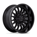 20x10 Fuel Off-Road D796 Arc Matte Black with Gloss Black Lip 6x135 ET-18 Wheel