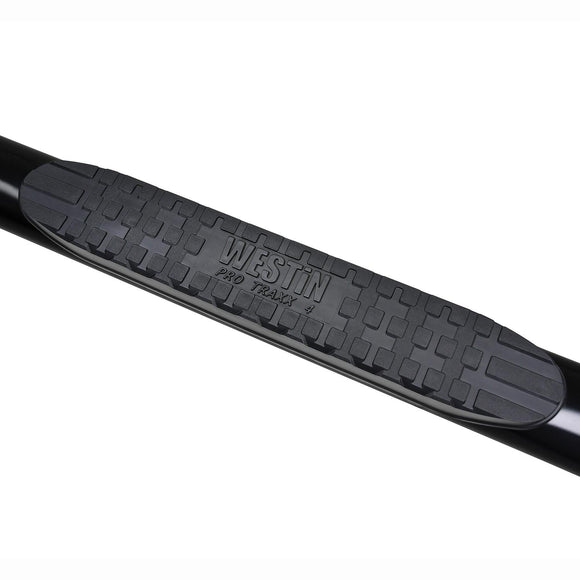 Westin PRO TRAXX 4 Oval Nerf Step Bars Powder Coated Black Steel 21-24215