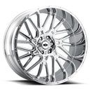 20x10 Vision 404 Chrome 5x127 ET-25 wheel/rim