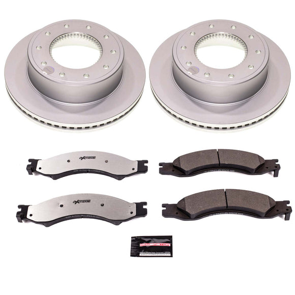 Z36 Truck & Tow Premium Carbon-Fiber Ceramic Brake Pad and Fully Coated Rotor Ki