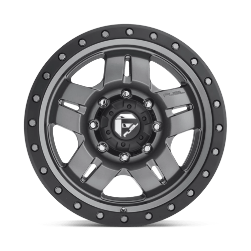 15X10 Fuel D558 Anza MT-GNMTL-BBR 5X114.3 ET-43 wheel/rim