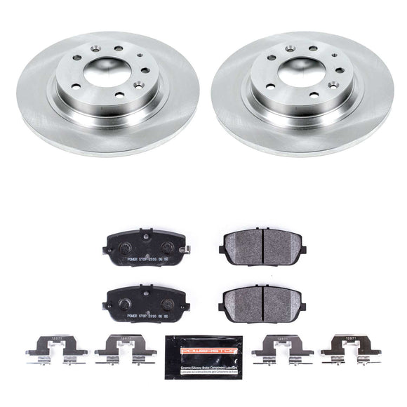 PowerStop Track Day Spec High-Performance Brake Pad and Rotor Kit