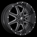 22X10 Fuel D610 Maverick Gloss Black Milled 8X170 ET10 wheel/rim-2