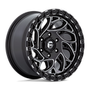17x9 Fuel Off-Road D840 Runner OR Black 5x127 ET-12 CB71.5 Wheel Rim