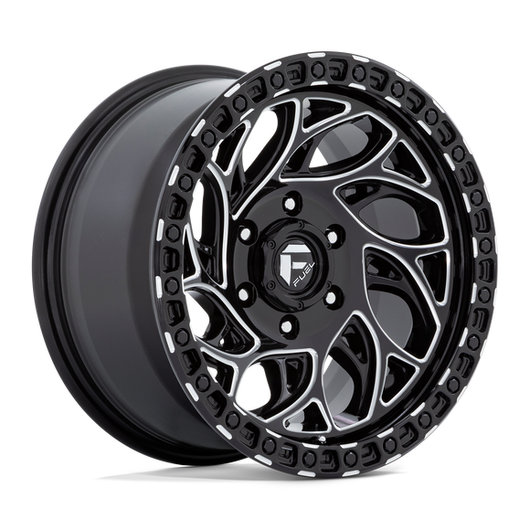 17x9 Fuel Off-Road D840 Runner OR Black 5x127 ET-12 CB71.5 Wheel Rim