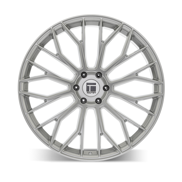 24x10 Touren TR08 Gloss Silver Wheel 6x135 ET30 CB87.1