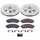 PowerStop OE Stock Replacement Low-Dust Ceramic Brake Pad and Rotor Kit
