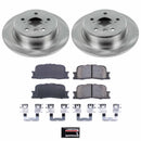 PowerStop OE Stock Replacement Low-Dust Ceramic Brake Pad and Rotor Kit