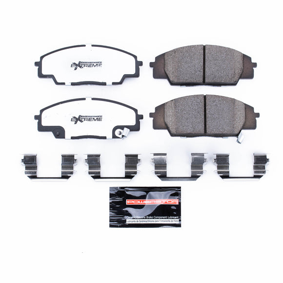PowerStop Z26 Street Performance Carbon-Fiber Ceramic Brake Pads With Hardware