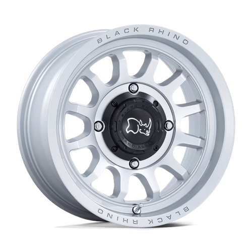 15X7 Black Rhino Powersports Rapid UTV Silver 4X156 ET10 Wheel Rim