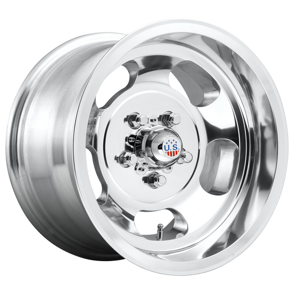 15X7 U.S. Wheel U101 INDY High Luster Polished 5X101.6 ET-5 wheel/rim