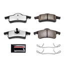 PowerStop Z36 Truck And Tow Carbon-Fiber Ceramic Brake Pads With Hardware