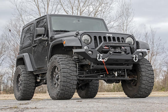 Rough Country Front Bumper Sport OE Fog For Jeep Gladiator JT Wrangler JK And JL