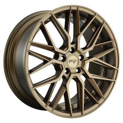 9.5x19 Niche Wheels M191 Gamma Matte Bronze Wheel 5x114.3 ET35 CB72.56