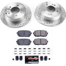 PowerStop Z23 Daily Driver Carbon-Fiber Ceramic Brake Pad and Drilled & Slotted