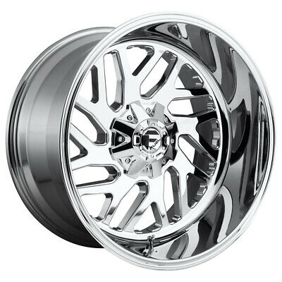 22x12 Fuel Off-Road D609 Triton Chrome Plated 5x139.7 ET-43 CB110.1 Wheel Rim