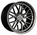 18x8.5 XXR 571 Chromium Black Wheel 5x112 ET35 CB73.1