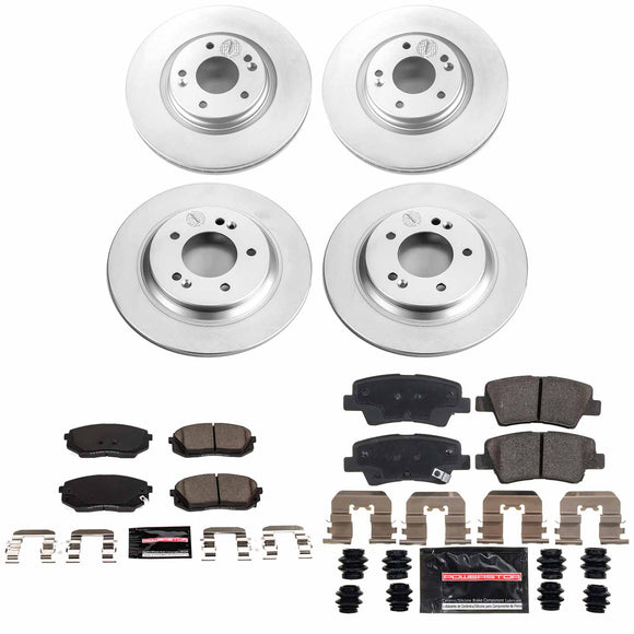 Z23 Daily Driver Premium Carbon-Fiber Ceramic Brake Pad and Fully Coated Rotor K