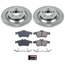 PowerStop OE Stock Replacement Low-Dust Ceramic Brake Pad and Rotor Kit