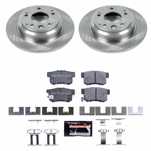 PowerStop Track Day Spec High-Performance Brake Pad and Rotor Kit