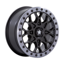 15X6 Msa Offroad Wheels M48 Portal Beadlock Black 4X137 ET38 Wheel Rim