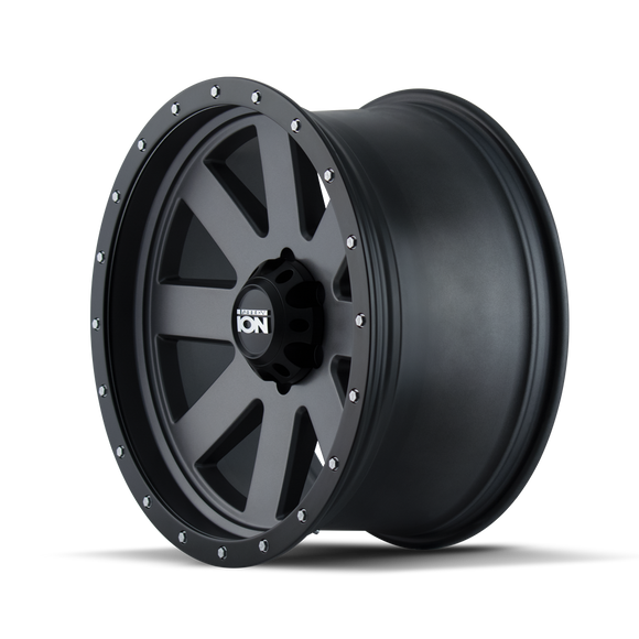 20x10 ION Alloy 134 Matte Gunmetal Wheel/Rim 6x139.7 6-139.7 20-10 ET-19