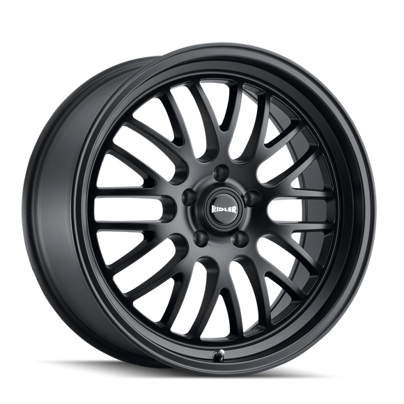 20x9 Ridler 607 Matte Black 5x120 ET35 wheel/rim