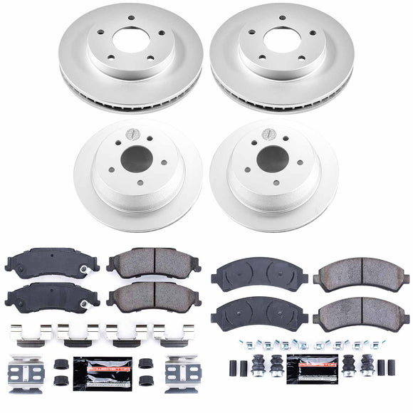 Z23 Daily Driver Premium Carbon-Fiber Ceramic Brake Pad and Fully Coated Rotor K