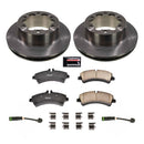 PowerStop OE Stock Replacement Low-Dust Ceramic Brake Pad and Rotor Kit