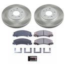 PowerStop OE Stock Replacement Low-Dust Ceramic Brake Pad and Rotor Kit