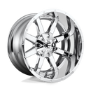 20X9 Fuel D536 Maverick Chrome Plated 6X135/6X139.7 ET1 wheel/rim