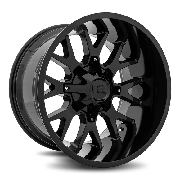 20x12 Hardrock Affliction Gloss Black 8x170 ET-44 wheel/rim